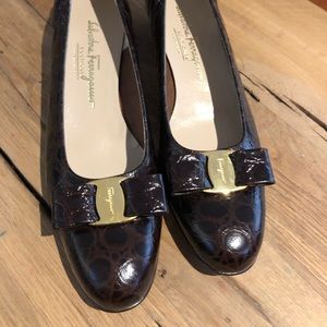 Vintage Salvatore Ferragamo Low Heel Pump